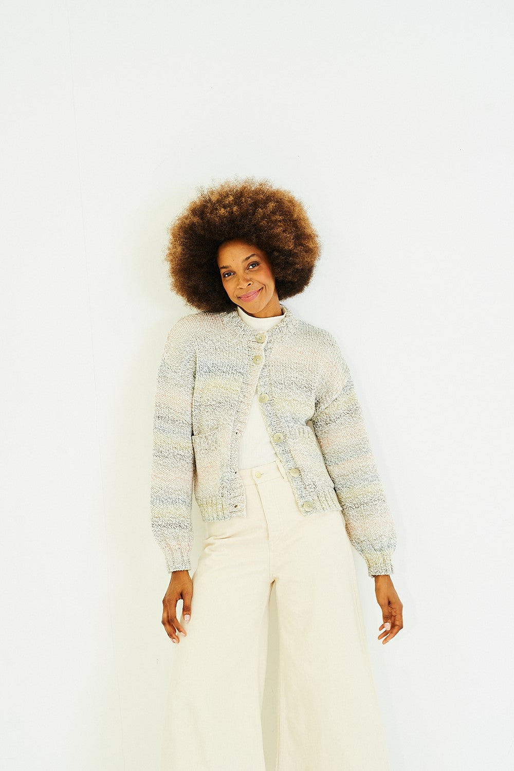 Cardigan knitting pattern 10182