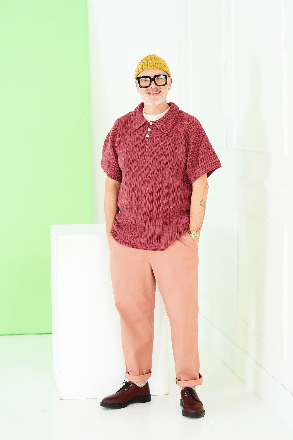 Stylecraft Pattern 10227 - Men's Crochet Top