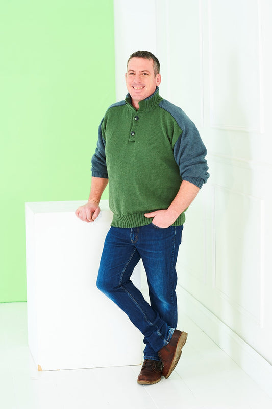 Stylecraft Pattern 10231 - Men's Knitted Sweater