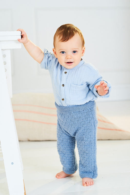 Stylecraft Pattern 10241 - Baby Knitted Cardigan & Trousers Set