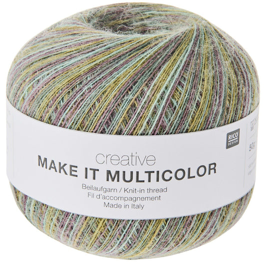 Creative Make It Multicolor | 100% Wool Side Yarn | 50g 750m