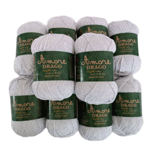 Dragon Love | 70% Cotton, 18% Polyester, 12% Metallic Fibre | 50g