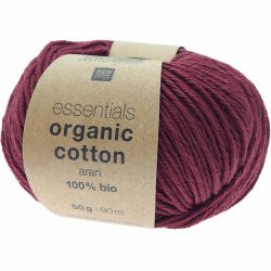 Essentials Organic Cotton aran 50g 90m