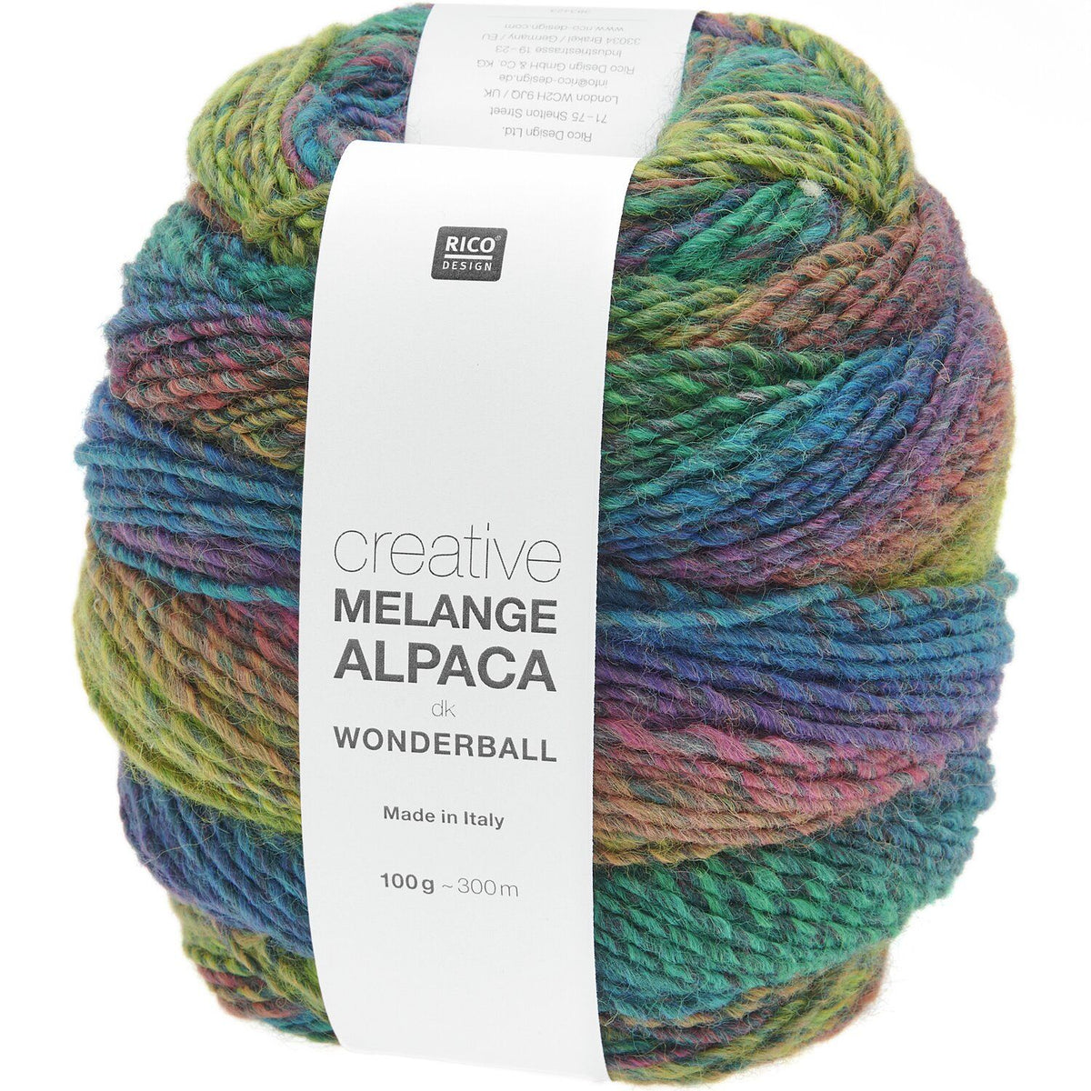 Creative Alpaca Melange Wonderball DK | 42% Alpaca, 40% Polyacrylic, 18% Wool | DK 100g 300m