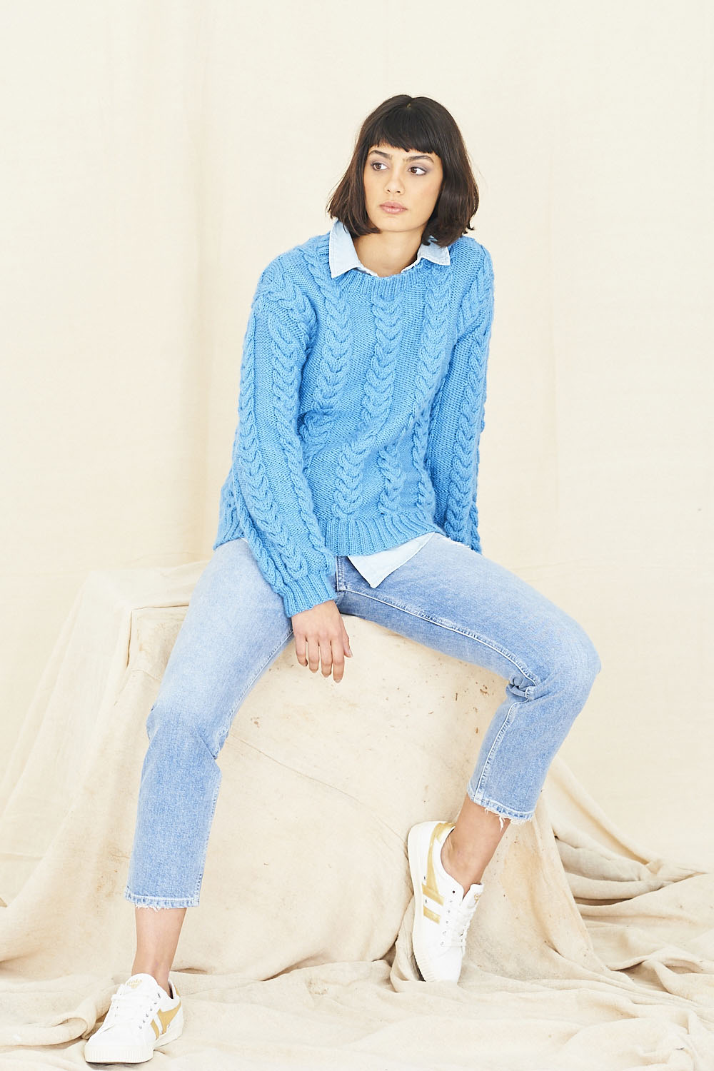 Ladies sweater 9768