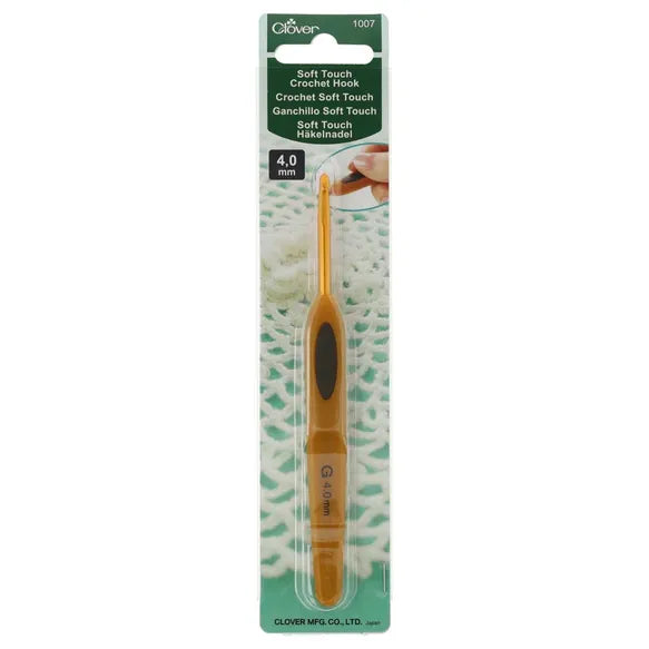 Clover Soft grip crochet hook