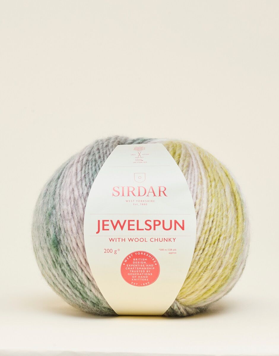 SIRDAR JEWELSPUN WITH WOOL CHUNKY, 200G