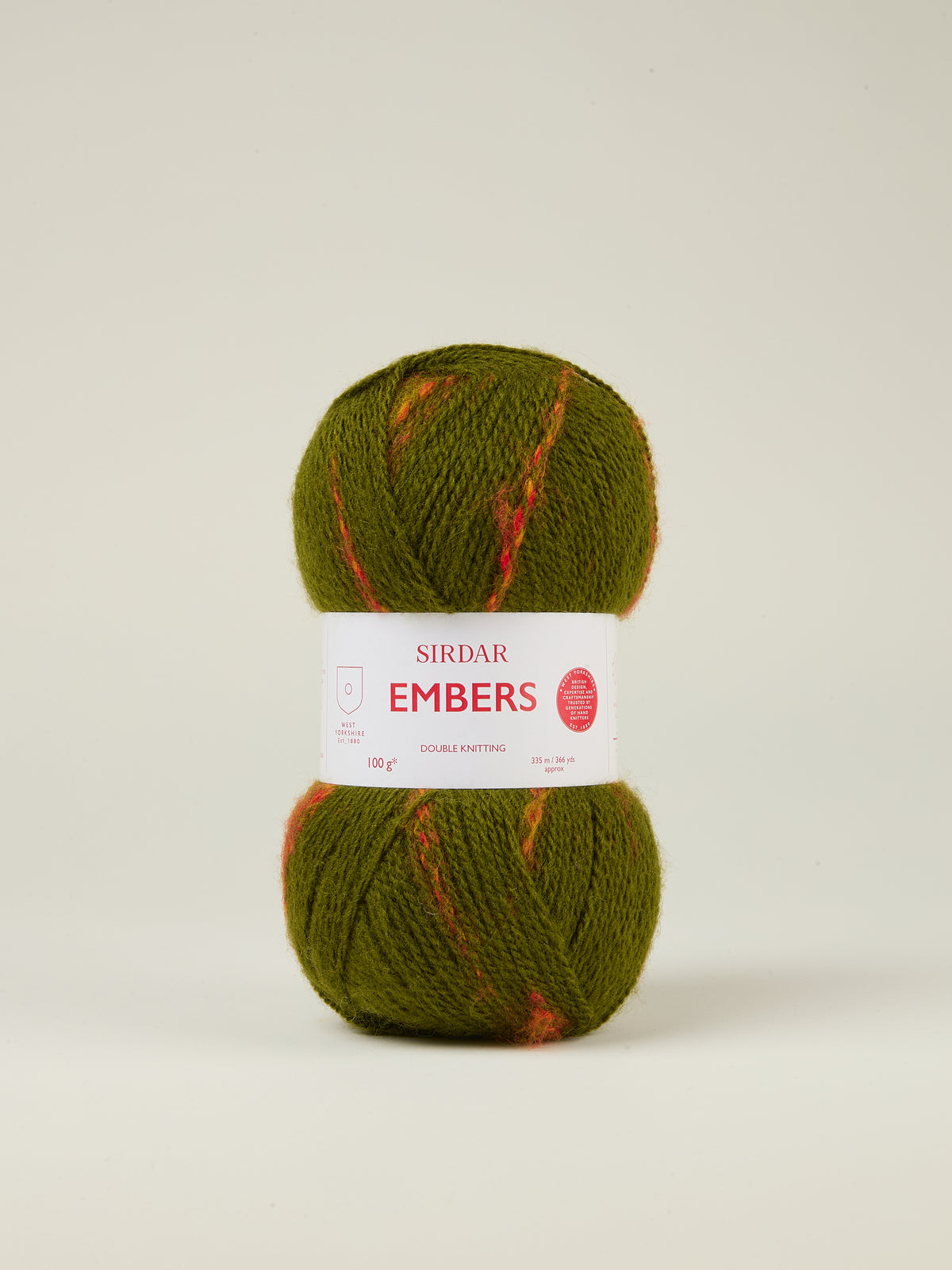 Sirdar Embers | 80% Acrylic, 20% Wool | 100g / 335m