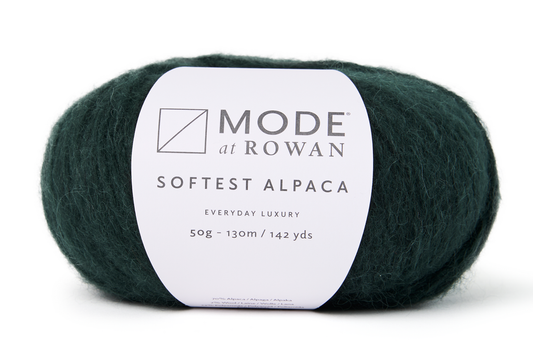Rowan Softest Alpaca | 70% Alpaca, 7% Wool, 23% Polyamide | 50g / 130m