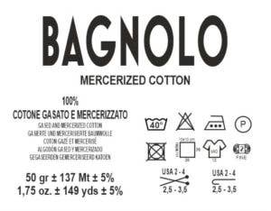 Borgo de' Pazzi Bagnolo | 100% Mercerized Gassed Cotton | 50g