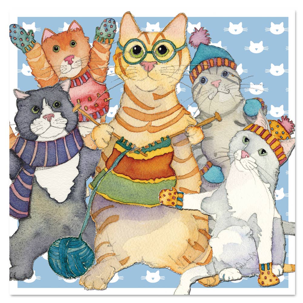 The Whole Gang- Blank Card