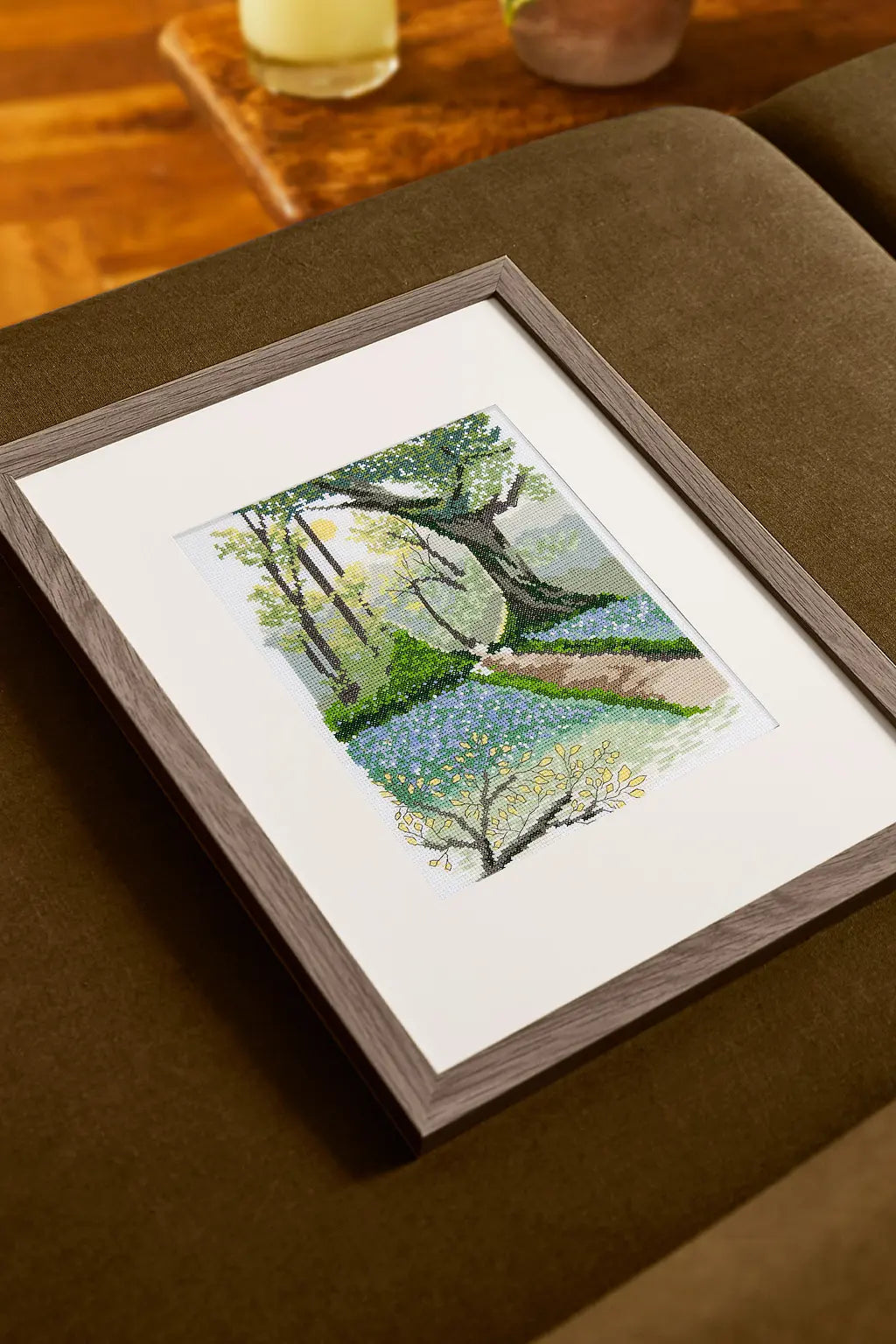 DMC Spring Scenery Cross Stitch Kit by Marie-Dominique Procureur | TB247