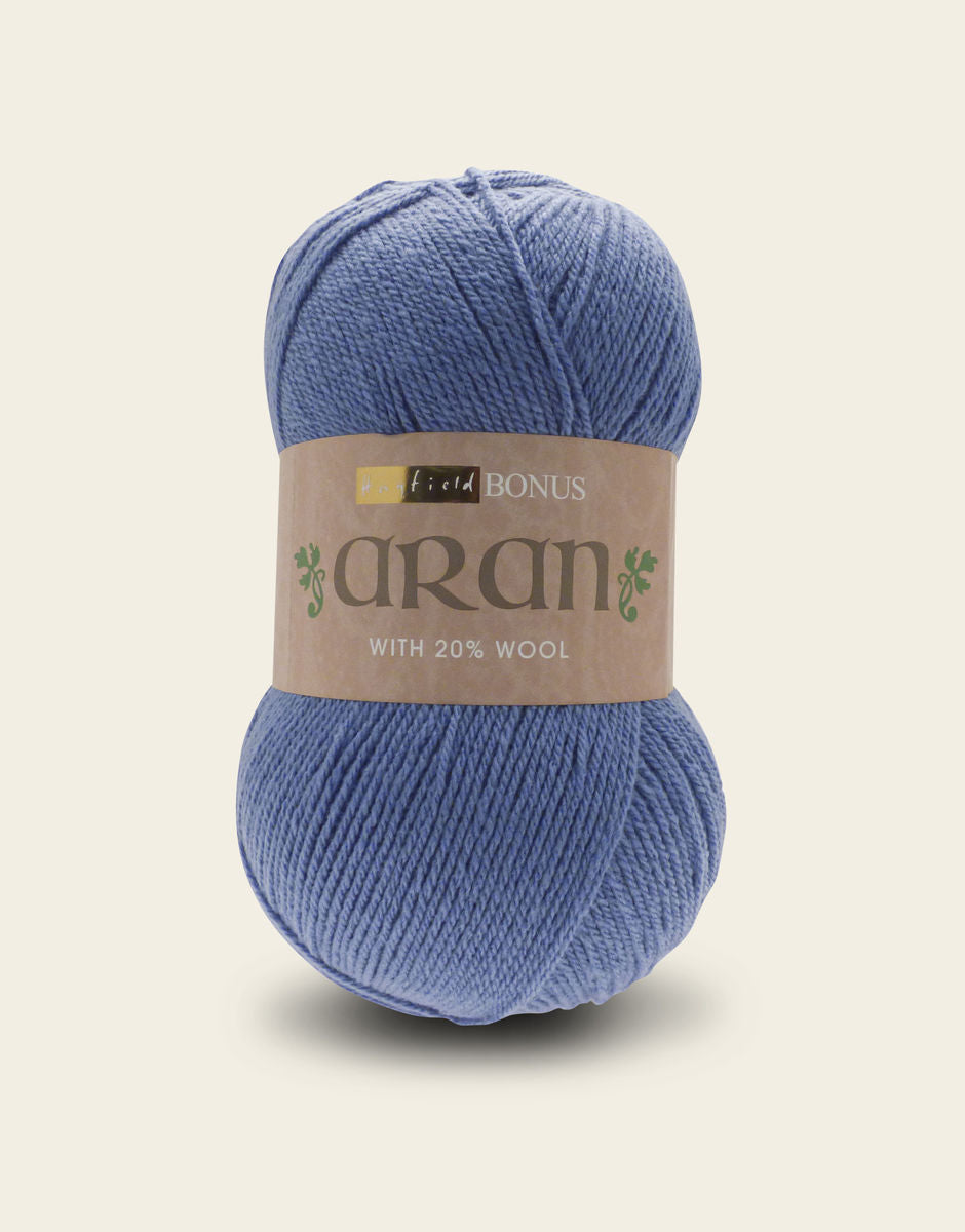 Hayfield Bonus Aran with Wool | 80% Acrylic 20% Wool Aran Yarn 400g