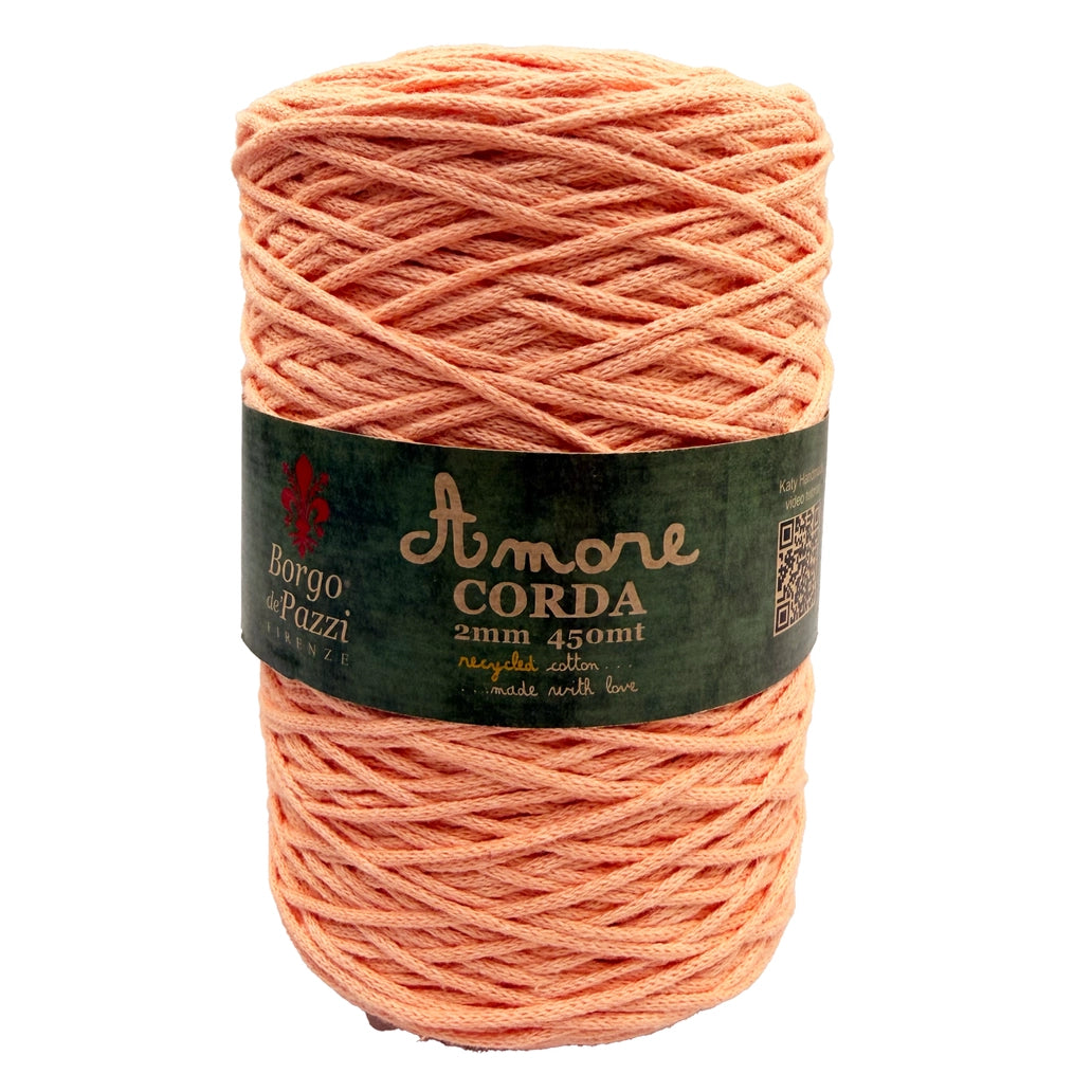 Borgo de' Pazzi Love Rope (Amore Corda) | Recycled Cotton Cord | 2mm | 500g