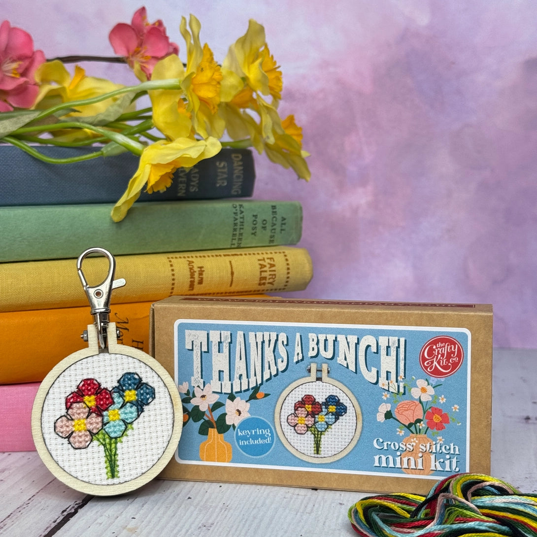 Mini Matchbox Cross Stitch Kit
