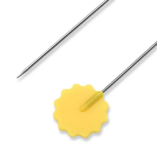 Prym Quilter's Flat Flower Head Pins - Pack of 50