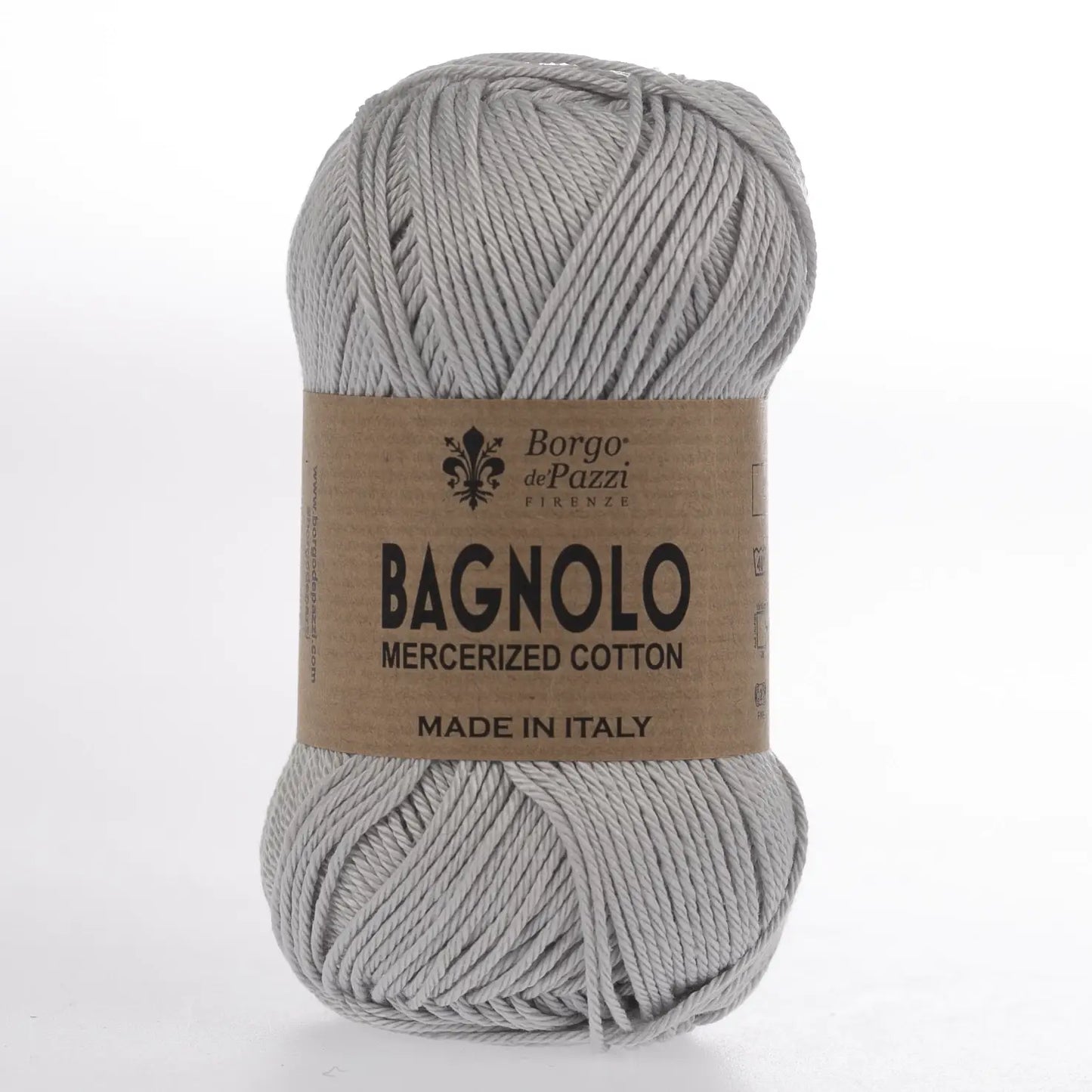 Borgo de' Pazzi Bagnolo | 100% Mercerized Gassed Cotton | 50g