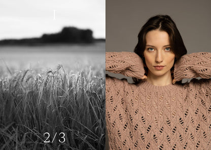 Nordic Textures in Crochet Garments | 12 Crochet Patterns | Linda Skuja