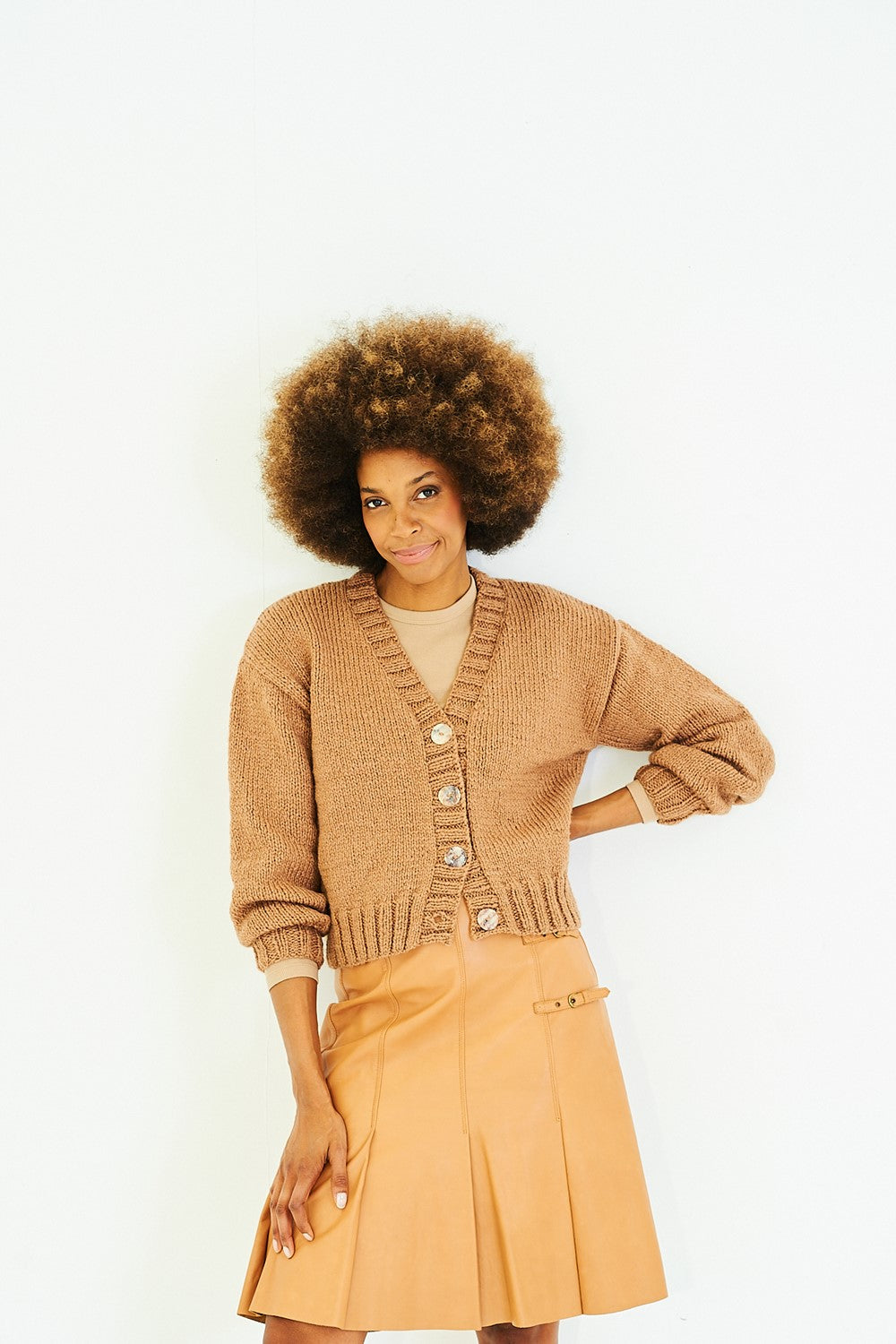 Cardigan knitting pattern 10182