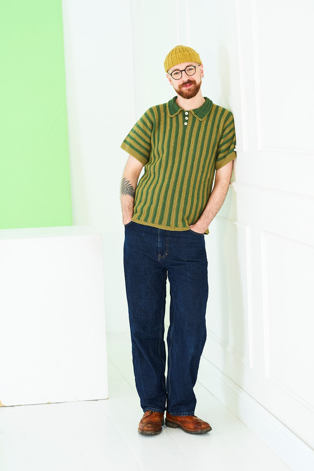 Stylecraft Pattern 10227 - Men's Crochet Top