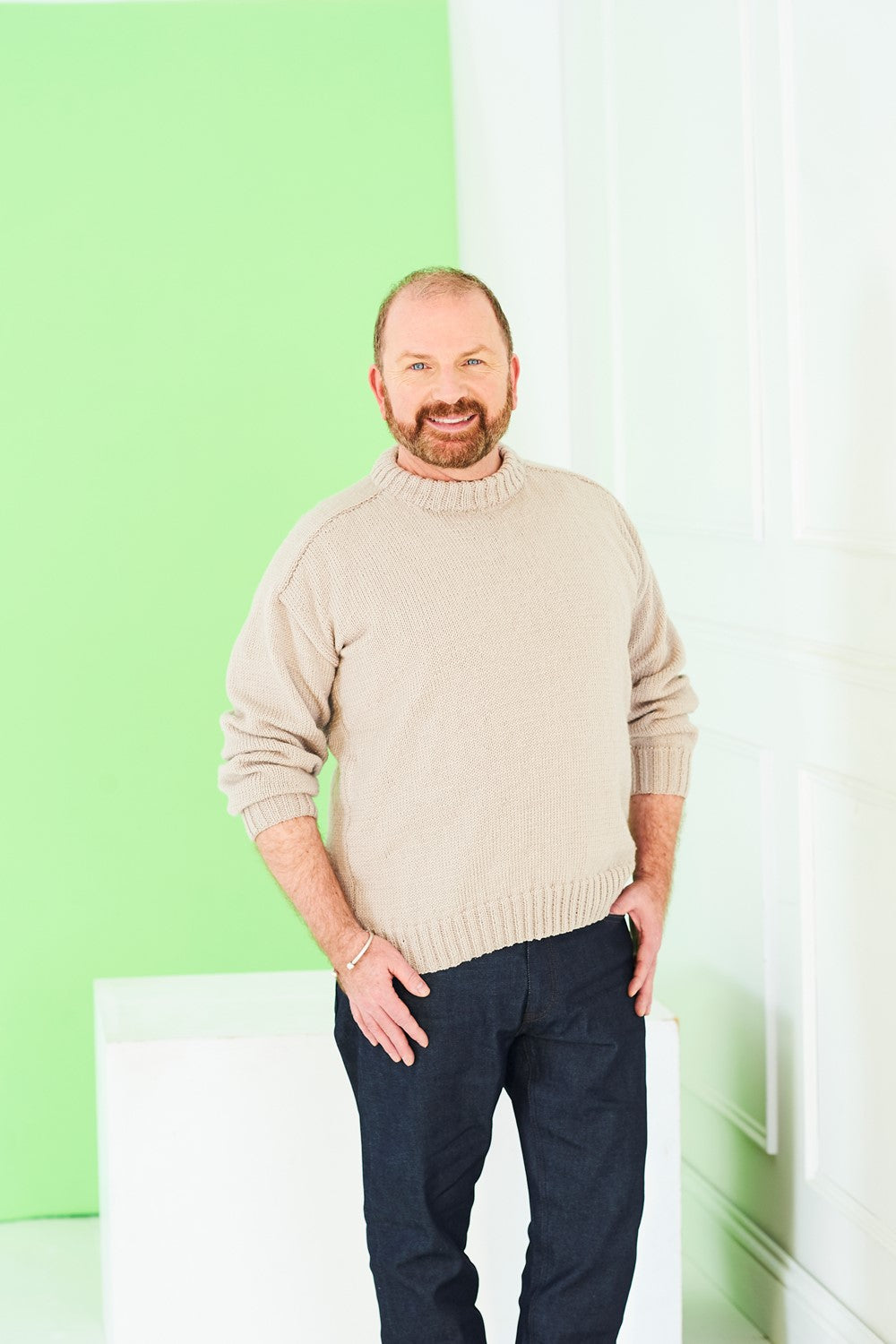 Stylecraft Pattern 10231 - Men's Knitted Sweater