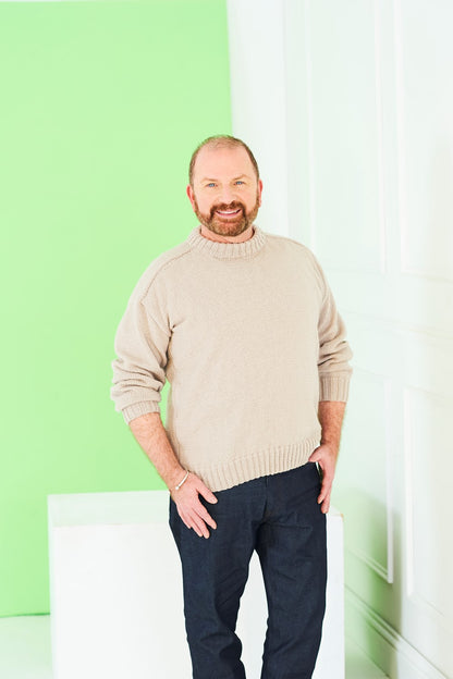 Stylecraft Pattern 10231 - Men's Knitted Sweater