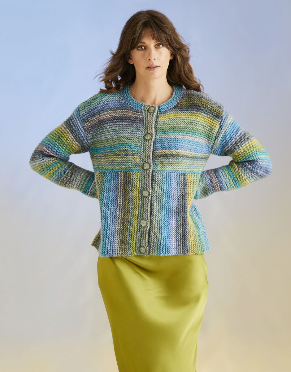 Sirdar Riptide Cardi | Knitting Pattern 10704 | Chunky Weight