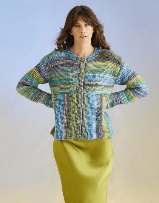 Sirdar Riptide Cardi | Knitting Pattern 10704 | Chunky Weight
