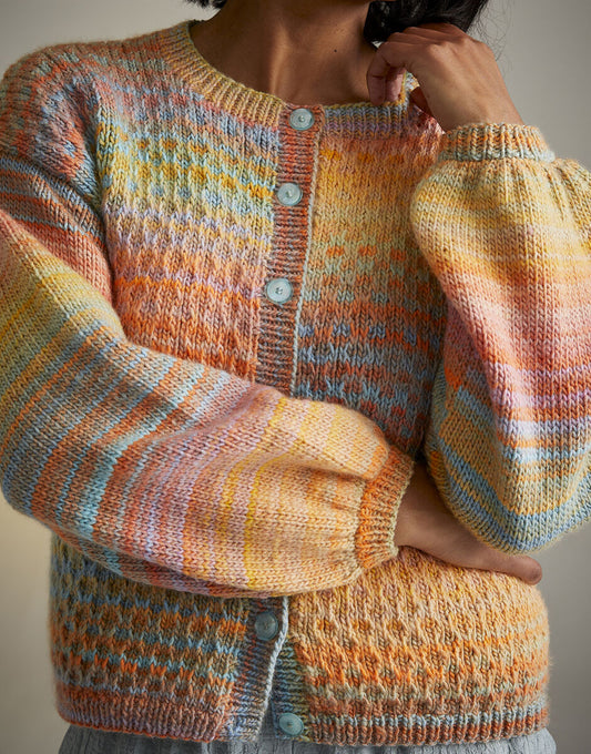 Sirdar Twilight Trellis Cardigan | Knitting Pattern 10716 | Aran Weight