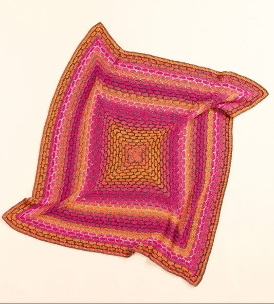 Sirdar Jewelspun Ombre Crochet Blanket | Crochet Pattern 10931 | Chunky Weight