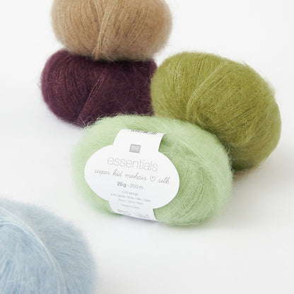 Essentials Super Kid Mohair Loves Silk 25g 200m