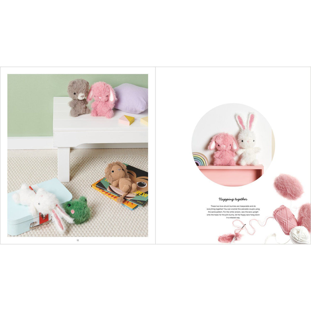 The Lovely World of Ricorumi: Furry Animals | 23 Crochet Patterns Booklet