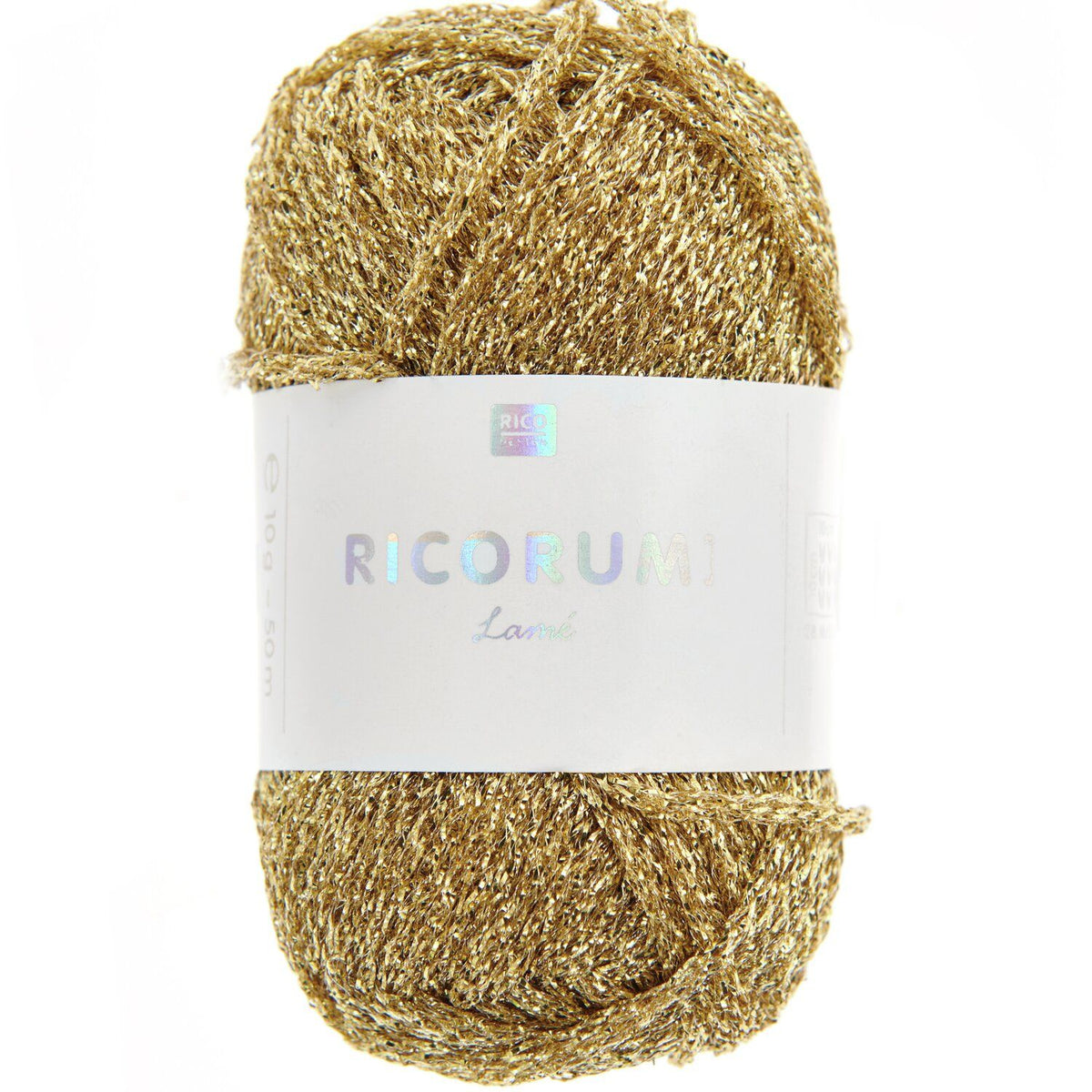 Creative Ricorumi Lamé | 62% Polyester, 38% Polyamide | 10g / 50m