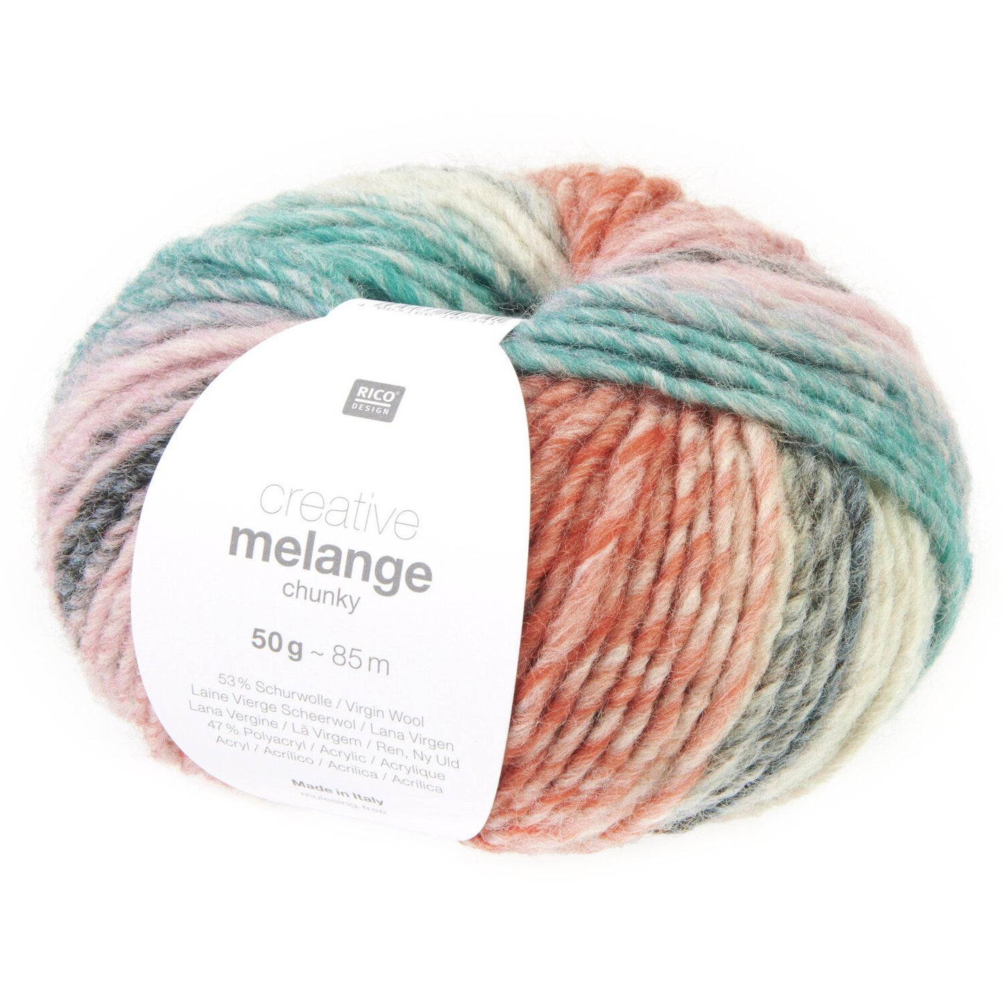 Creative Melange Chunky | 53% Virgin Wool, 47% Polyacrylic | 50g 85m