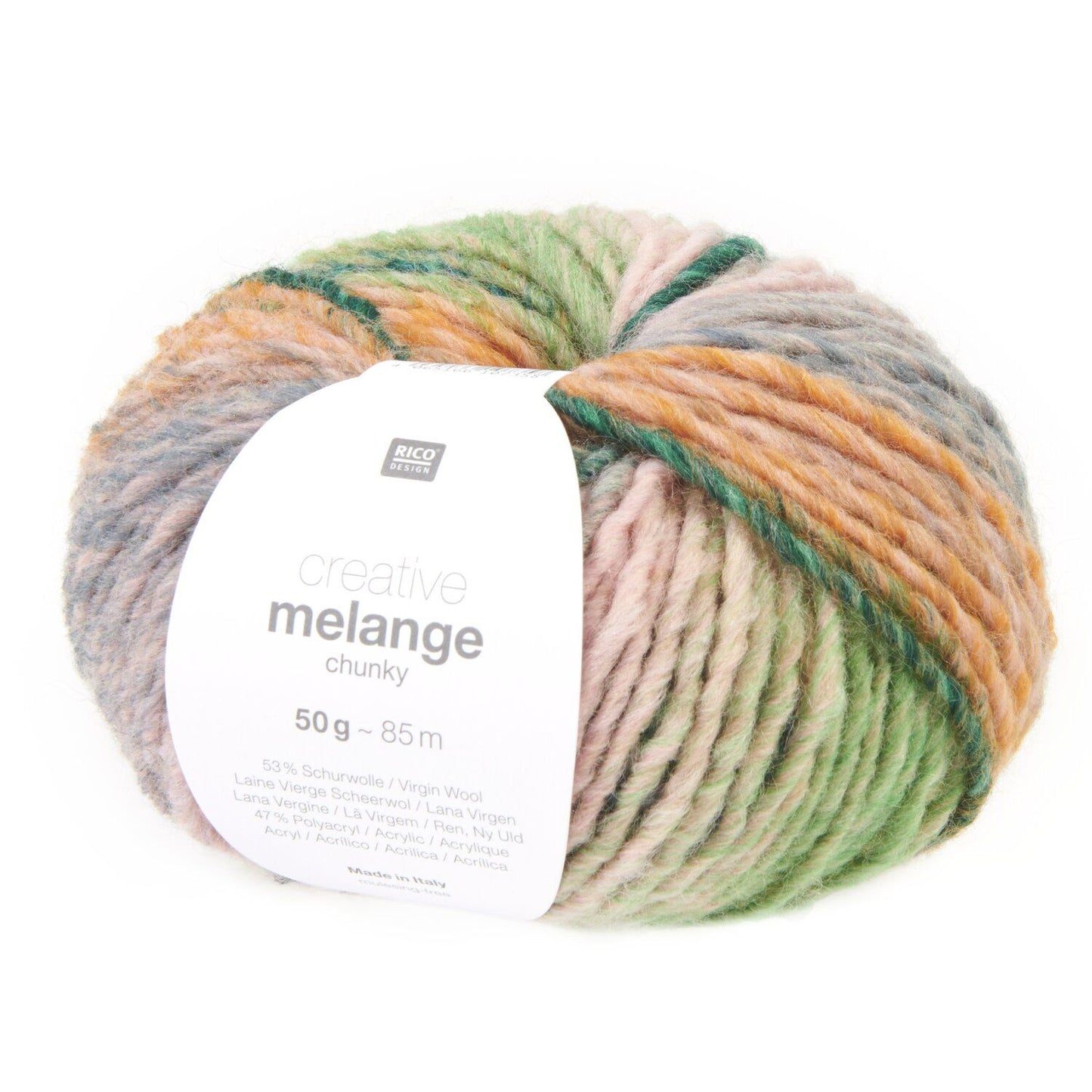 Creative Melange Chunky | 53% Virgin Wool, 47% Polyacrylic | 50g 85m