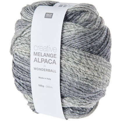 Creative Alpaca Melange Wonderball DK | 42% Alpaca, 40% Polyacrylic, 18% Wool | DK 100g 300m