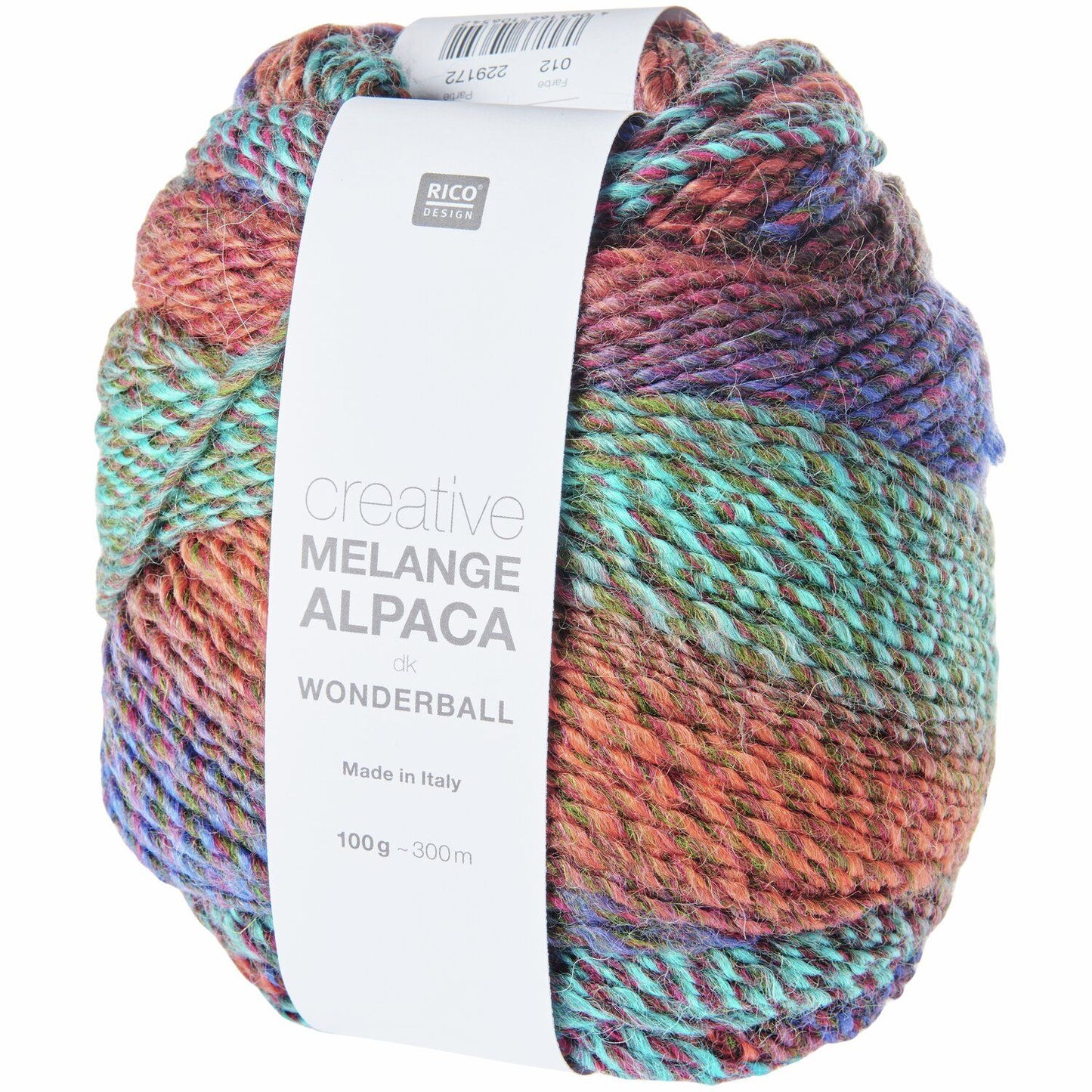 Creative Alpaca Melange Wonderball DK | 42% Alpaca, 40% Polyacrylic, 18% Wool | DK 100g 300m