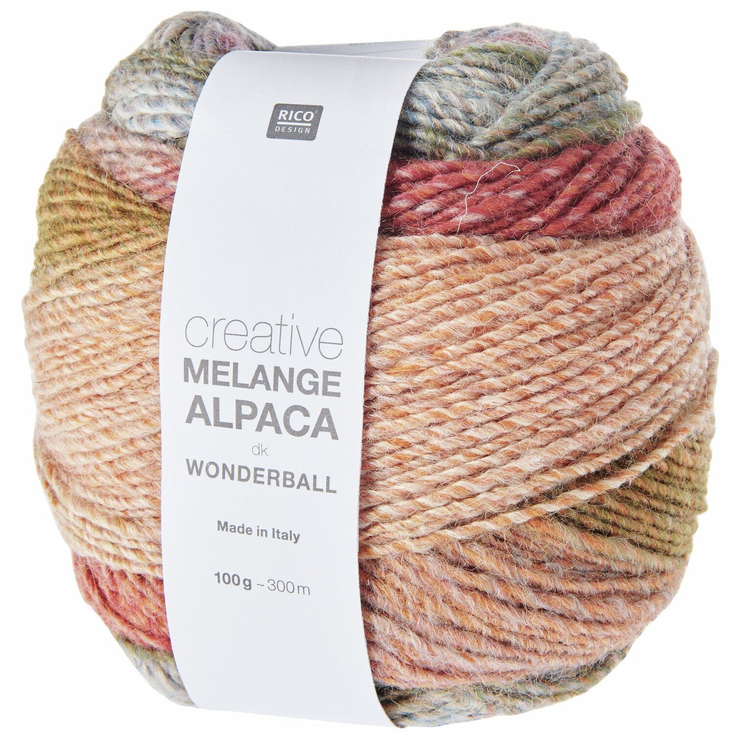 Creative Alpaca Melange Wonderball DK | 42% Alpaca, 40% Polyacrylic, 18% Wool | DK 100g 300m