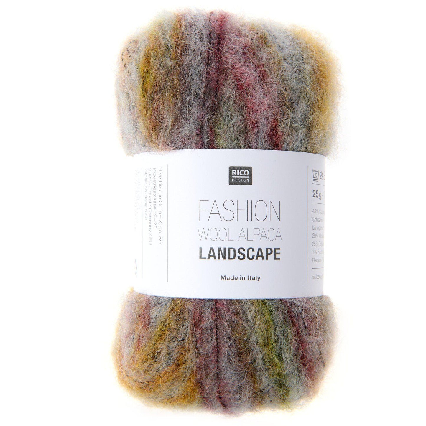 Fashion Wool Alpaca Landscape | 45% Wool, 29% Alpaca, 25% Polyamide | 25g / 170m