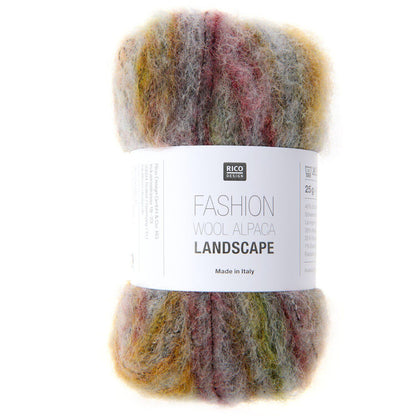 Fashion Wool Alpaca Landscape | 45% Wool, 29% Alpaca, 25% Polyamide | 25g / 170m