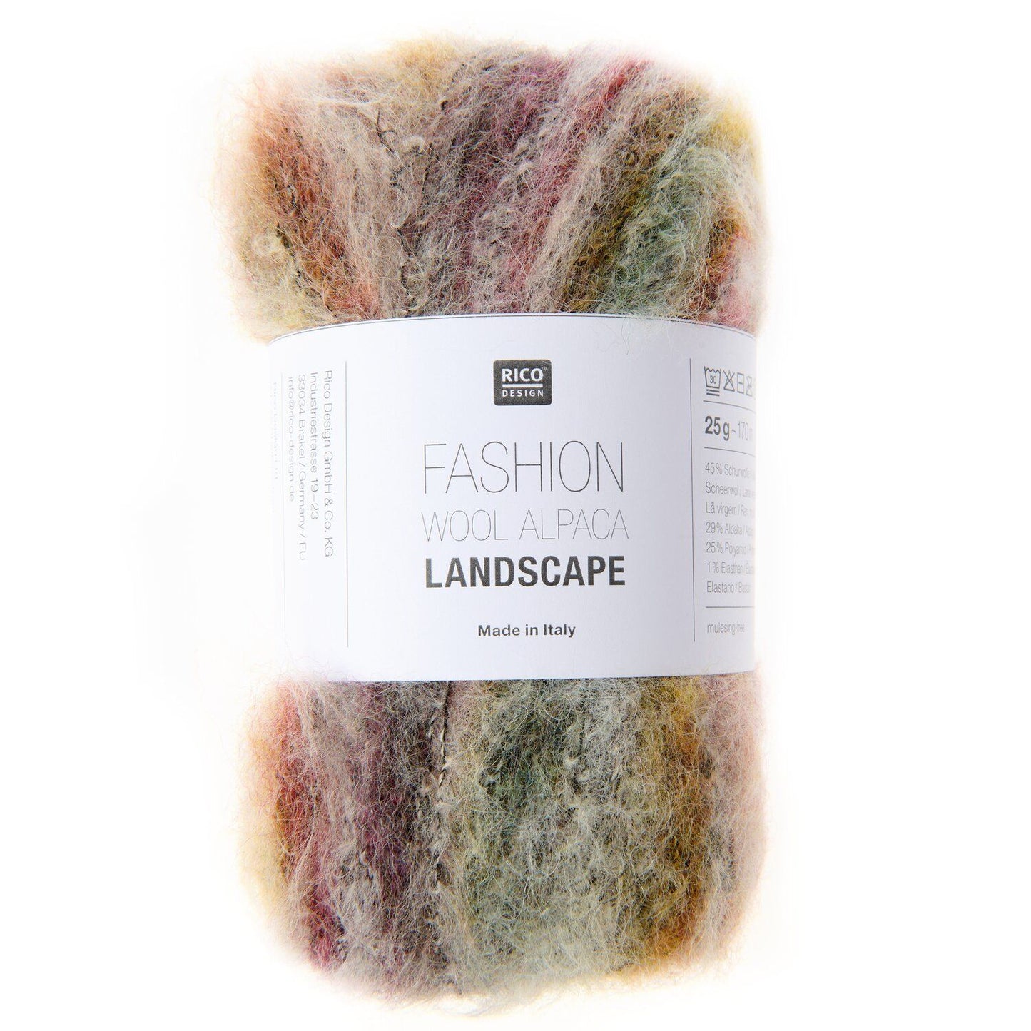 Fashion Wool Alpaca Landscape | 45% Wool, 29% Alpaca, 25% Polyamide | 25g / 170m
