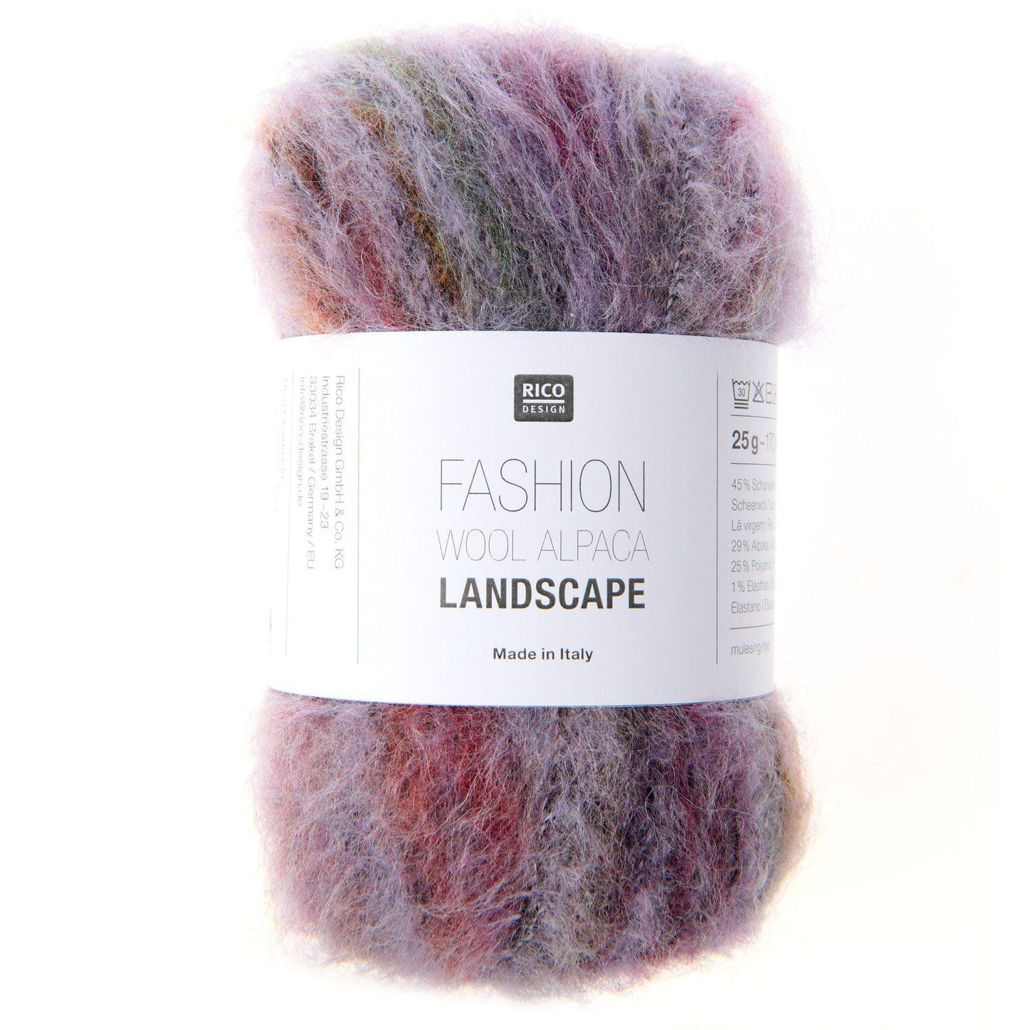 Fashion Wool Alpaca Landscape | 45% Wool, 29% Alpaca, 25% Polyamide | 25g / 170m