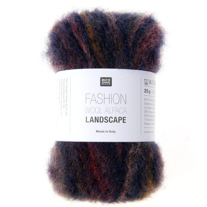 Fashion Wool Alpaca Landscape | 45% Wool, 29% Alpaca, 25% Polyamide | 25g / 170m