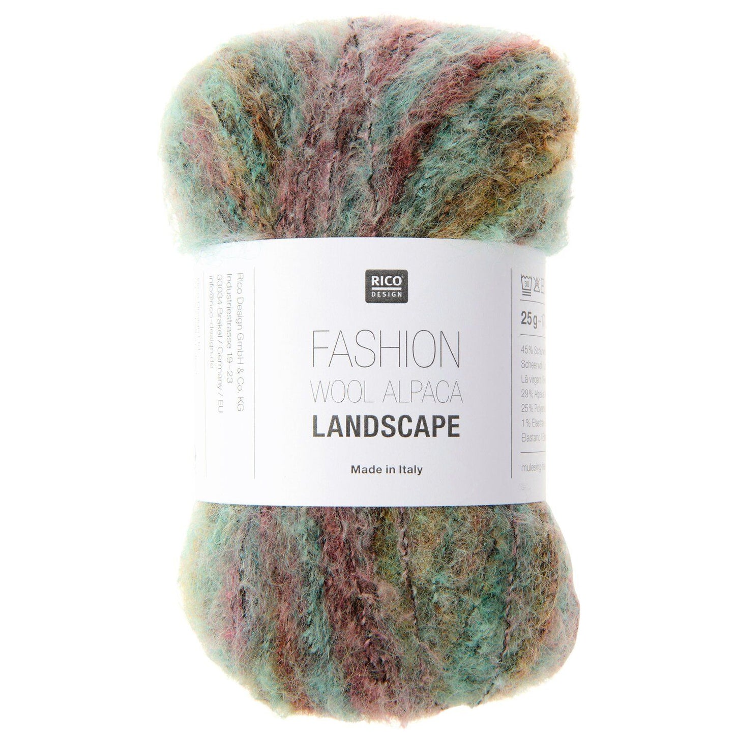 Fashion Wool Alpaca Landscape | 45% Wool, 29% Alpaca, 25% Polyamide | 25g / 170m