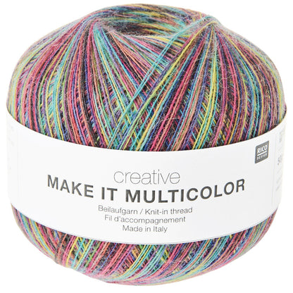 Creative Make It Multicolor | 100% Wool Side Yarn | 50g 750m