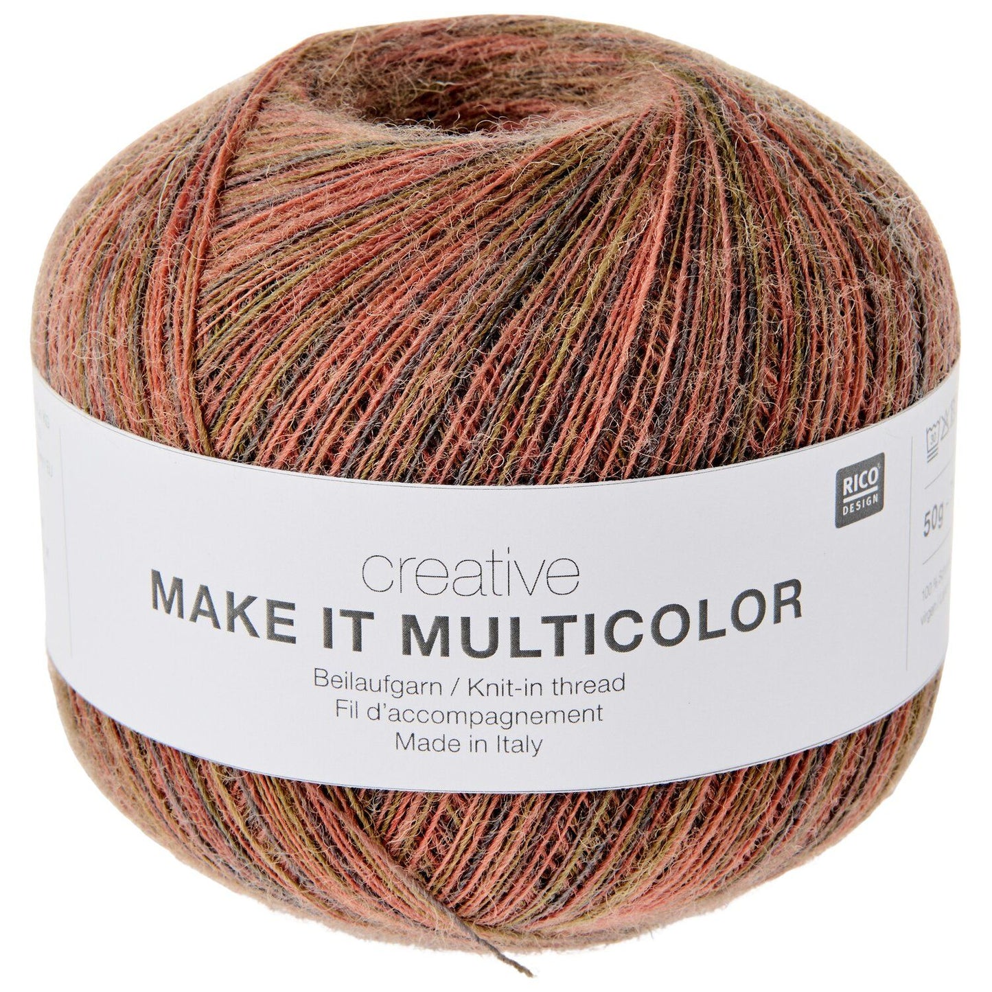 Creative Make It Multicolor | 100% Wool Side Yarn | 50g 750m