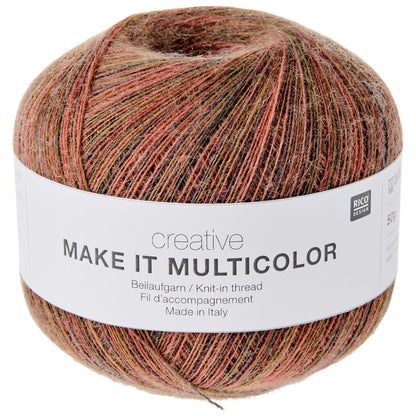 Creative Make It Multicolor | 100% Wool Side Yarn | 50g 750m
