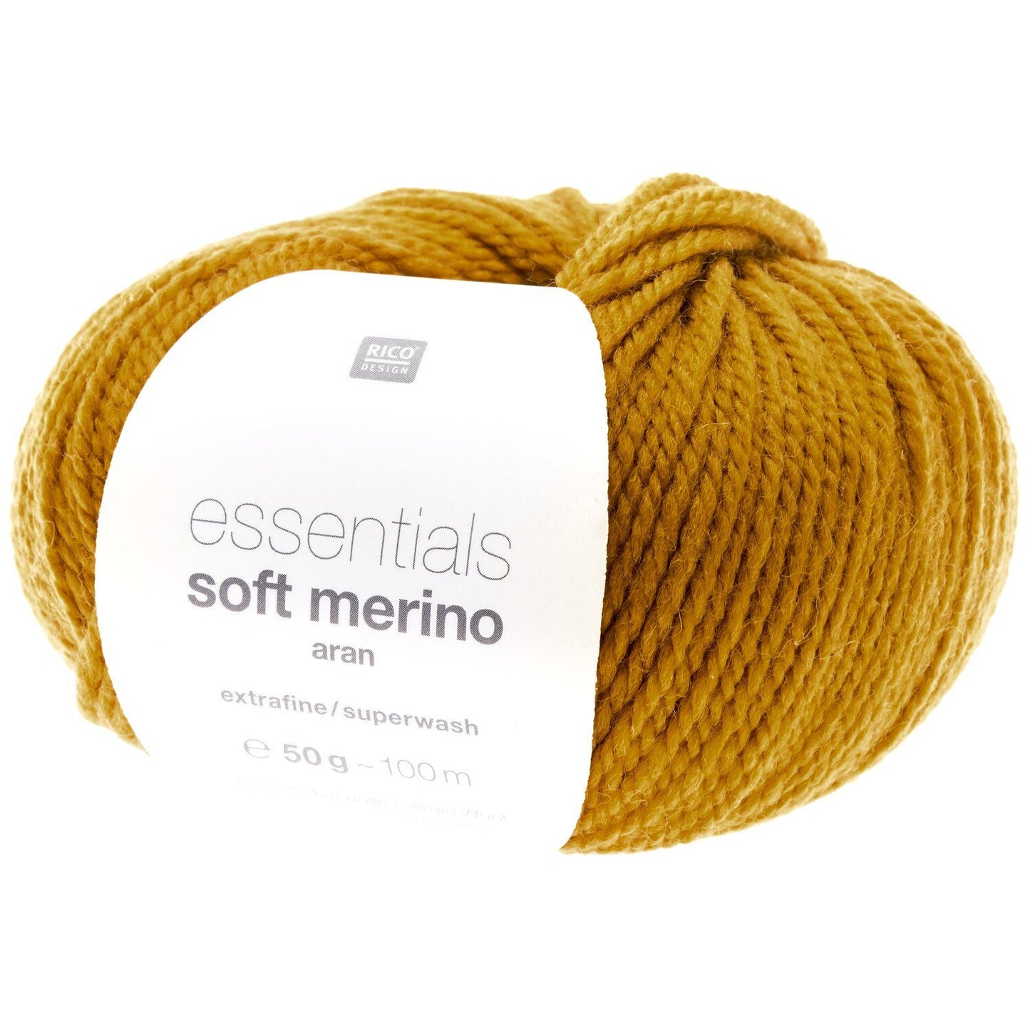 Essentials Soft Merino Aran | 100% Virgin Wool Superwash | 50g 100m