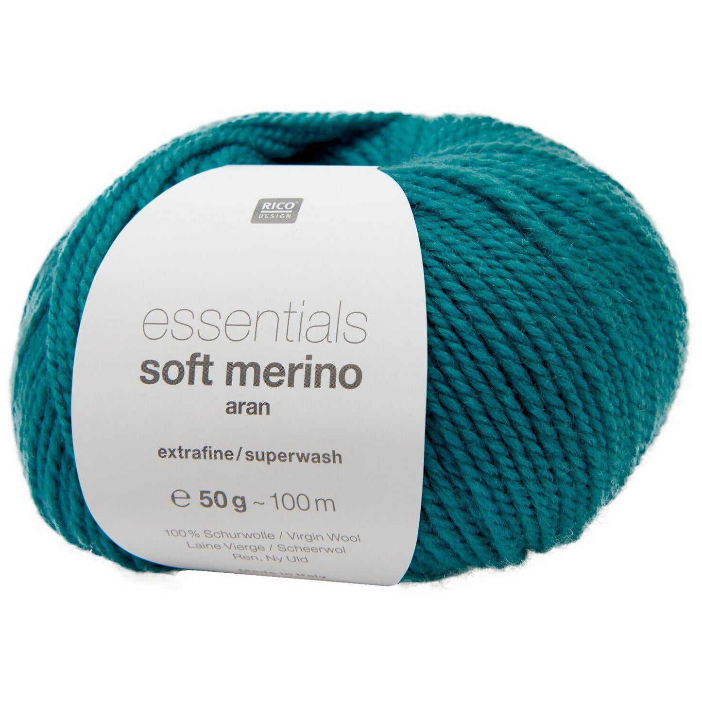 Essentials Soft Merino Aran | 100% Virgin Wool Superwash | 50g 100m
