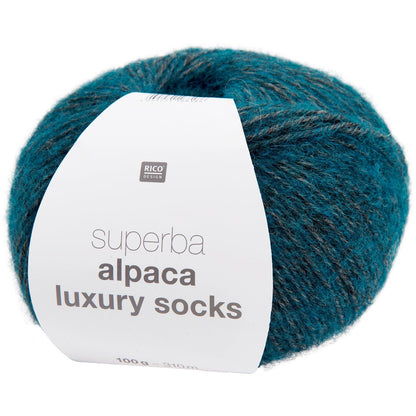 Superba Alpaca Luxury Sock Yarn | 62% Wool, 15% Alpaca | 100g
